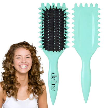 Define Care 3 in 1 Curl Defining Brush for Natural Curls, Detangling Define Curl Brush for Women & Mens!